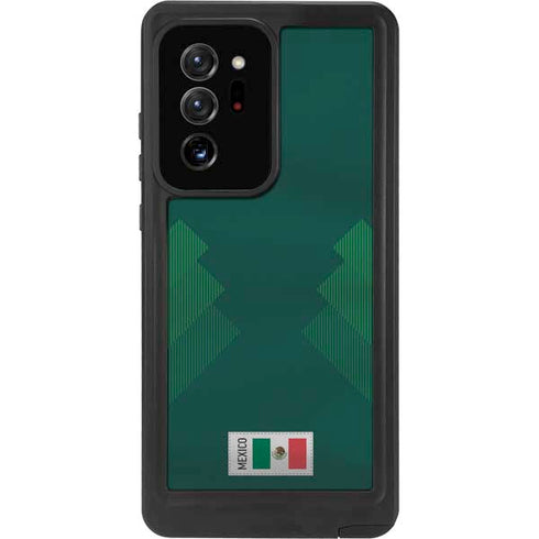 Mexico Soccer Flag Galaxy Note20 Ultra 5G Waterproof Case